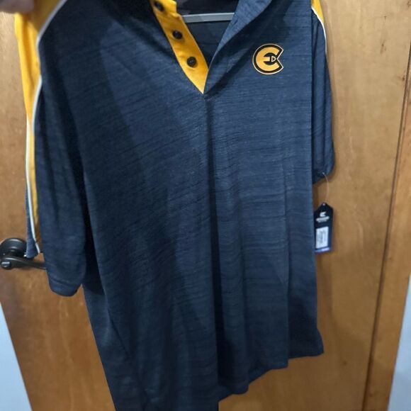University of Wisconsin Eau Claire Blugold Men's Polo Shirt Small NWT Colosseum - Picture 4 of 6